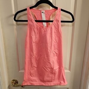 NWT Fabletics workout tank size large neon pink